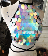Load image into Gallery viewer, HOLOGRAM | Halter Top, Women's Festival Top, Rave Top