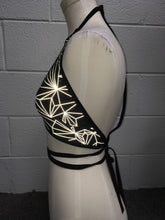 Load image into Gallery viewer, REFRACTION | REFLECTIVE | Keyhole Halter Top, Women's Festival Top, Rave Top