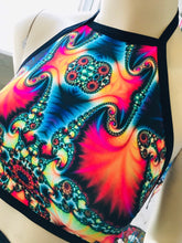 Load image into Gallery viewer, TRIPPY | Halter Top, Women's Festival Top, Rave Top