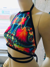 Load image into Gallery viewer, TRIPPY | Halter Top, Women's Festival Top, Rave Top