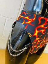 Load image into Gallery viewer, THAT'S HOT | Chain Cage Top + High Waisted High Cut Chain Bottoms + Face Mask + Gloves, Women's Festival Outfit, Rave Set