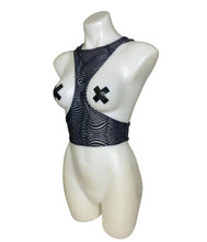 Load image into Gallery viewer, ILLUSIONS | Helix Top, Women's Festival Top, Rave Top