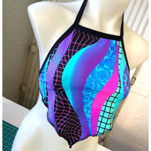 Load image into Gallery viewer, Y2K | Halter Top, Women's Festival Top, Rave Top
