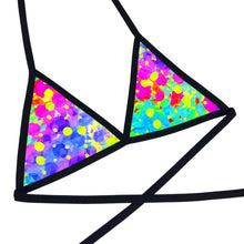 Load image into Gallery viewer, NEON BURST | Triangle Top, Women's Festival Top, Rave Top