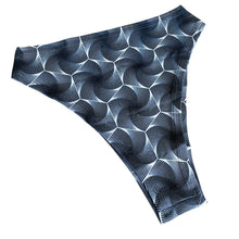 Load image into Gallery viewer, HEXX | High Waisted High Cut Bottoms, Festival Bottoms, Rave Bottoms, Black Rave Outfit