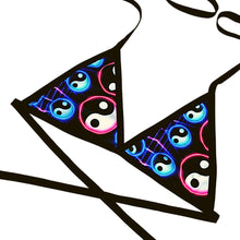 Load image into Gallery viewer, YIN YANG | Triangle Top, Women's Festival Top, Rave Top