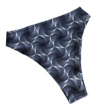 Load image into Gallery viewer, HEXX | High Waisted High Cut Bottoms, Festival Bottoms, Rave Bottoms, Black Rave Outfit