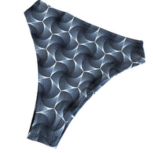 Load image into Gallery viewer, HEXX | High Waisted High Cut Bottoms, Festival Bottoms, Rave Bottoms, Black Rave Outfit