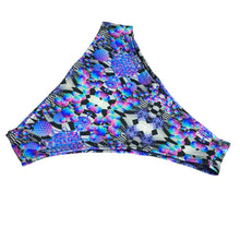 Load image into Gallery viewer, PORTAL PUZZLE | High Waisted High Cut Bottoms, Festival Bottoms, Rave Bottoms, Trippy Rave Outfit