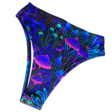 Load image into Gallery viewer, DAZED MUSHROOM | High Waisted High Cut Bottoms, Festival Bottoms, Rave Bottoms
