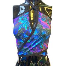 Load image into Gallery viewer, DAZED MUSHROOM | Lila Top, Women's Festival Top, Rave Top