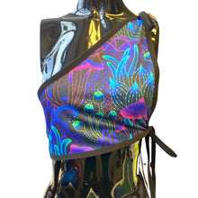 Load image into Gallery viewer, DAZED MUSHROOM | Lila Top, Women's Festival Top, Rave Top