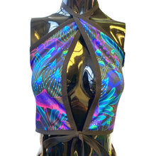 Load image into Gallery viewer, DAZED MUSHROOM | Lila Top, Women's Festival Top, Rave Top