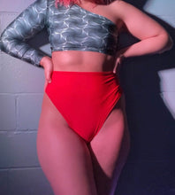 Load image into Gallery viewer, HEXX | One Shoulder Long Sleeve Top, Women's Festival Top, Rave Top