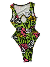 Load image into Gallery viewer, ACID | Aria Cut-Out Bodysuit