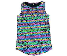 Load image into Gallery viewer, RAINBOW STATIC | Reflective | Slim Fit Men's Rave Tank Top, Festival Shirt