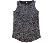 Load image into Gallery viewer, RAINBOW STATIC | Reflective | Slim Fit Men's Rave Tank Top, Festival Shirt