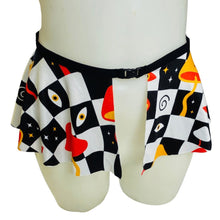 Load image into Gallery viewer, MIDNIGHT TRIP | Ultra Mini Buckle Skirt, Rave Skirt, Festival Bottom