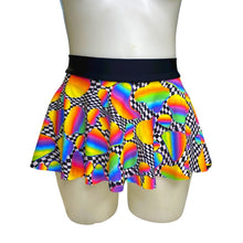 Load image into Gallery viewer, RETRO RAVE | Circle Skirt, Rave Skirt, Festival Bottom