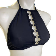 Load image into Gallery viewer, BLACK | Keyhole Halter Top, Festival Top, Rave Top
