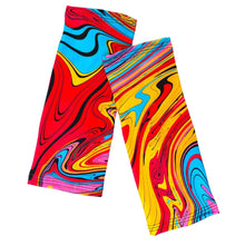 Load image into Gallery viewer, MIDNIGHT SWIRL | Gloves, Festival Accessories, Rave Gloves
