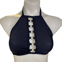 Load image into Gallery viewer, BLACK | Keyhole Halter Top, Festival Top, Rave Top