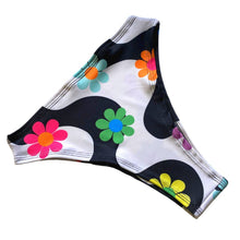 Load image into Gallery viewer, DAISY | High Waisted High Cut Bottoms, Festival Bottoms, Rave Bottoms, Black Rave Outfit