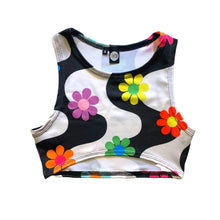 Load image into Gallery viewer, DAISY | Underboob Sporty Crop Top, Women's Festival Top, Rave Top