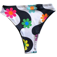 Load image into Gallery viewer, DAISY | High Waisted High Cut Bottoms, Festival Bottoms, Rave Bottoms, Black Rave Outfit