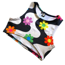 Load image into Gallery viewer, DAISY | Underboob Sporty Crop Top, Women's Festival Top, Rave Top