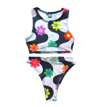 Load image into Gallery viewer, DAISY | Underboob Sporty Crop Top, Women's Festival Top, Rave Top