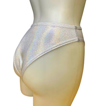 Load image into Gallery viewer, COSMIC | High Waisted High Cut Bottoms, Festival Bottoms, Rave Bottoms, Black Rave Outfit