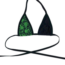 Load image into Gallery viewer, PUFF PUFF | Bikini Top, Women's Festival Top, Rave Top 420