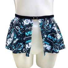 Load image into Gallery viewer, HOUSE MUSIC | Ultra Mini Buckle Skirt, Rave Skirt, Festival Bottom
