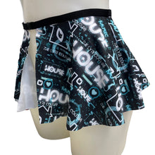 Load image into Gallery viewer, HOUSE MUSIC | Ultra Mini Buckle Skirt, Rave Skirt, Festival Bottom