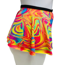Load image into Gallery viewer, ALL The GLOW | Ultra Mini Buckle Skirt, Rave Skirt, Festival Bottom
