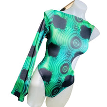 Load image into Gallery viewer, RADIUS | Aria Cut-Out One Shoulder Bell Sleeve Bodysuit