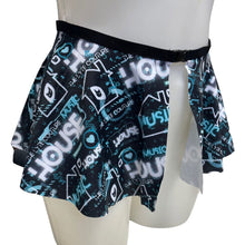 Load image into Gallery viewer, HOUSE MUSIC | Ultra Mini Buckle Skirt, Rave Skirt, Festival Bottom