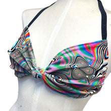 Load image into Gallery viewer, LUCID DREAMS | Twist Top | Adjustable Bikini Top, Women's Festival Top, Rave Top