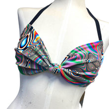 Load image into Gallery viewer, LUCID DREAMS | Twist Top | Adjustable Bikini Top, Women's Festival Top, Rave Top