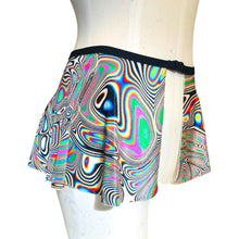 Load image into Gallery viewer, LUCID DREAMS | Ultra Mini Buckle Skirt, Rave Skirt, Festival Bottom