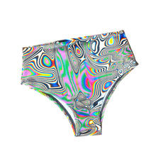 Load image into Gallery viewer, LUCID DREAMS | High Waisted Bottoms, Festival Bottoms, Rave Bottoms, Black Rave Outfit