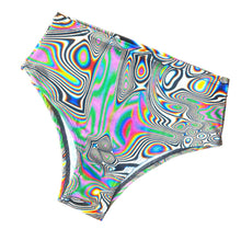 Load image into Gallery viewer, LUCID DREAMS | High Waisted Bottoms, Festival Bottoms, Rave Bottoms, Black Rave Outfit