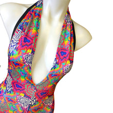 Load image into Gallery viewer, RAINBOW MELT | Playsuit | Halter Romper | Festival Outfit | Rave Jumpsuit | Boho