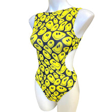 Load image into Gallery viewer, YELLOW HAPPY | Aria Cut-Out Bodysuit