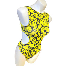 Load image into Gallery viewer, YELLOW HAPPY | Aria Cut-Out Bodysuit