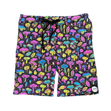 Load image into Gallery viewer, ELECTRIC MUSHROOM | Mens Shorts | Festival Shorts | Drawstring Shorts