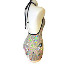 Load image into Gallery viewer, LUCID DREAMS | Playsuit | Halter Romper | Festival Outfit | Rave Jumpsuit | Boho