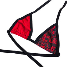 Load image into Gallery viewer, SPELLCASTER | Split Bikini Top, Women's Festival Top, Rave Top