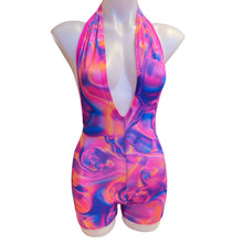 Load image into Gallery viewer, SUNSET | Playsuit | Halter Romper | Festival Outfit | Rave Jumpsuit | Boho